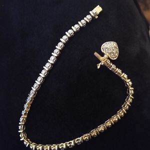 Vintage tennis bracelet